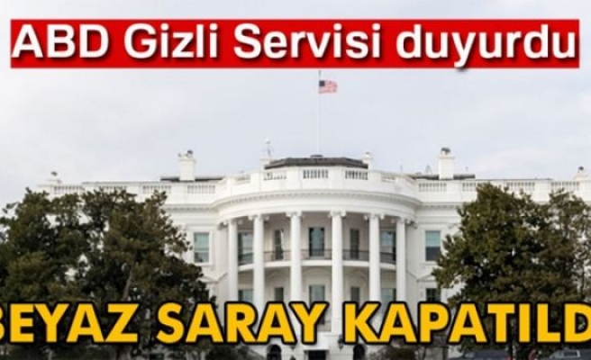 Beyaz Saray Kapatıldı