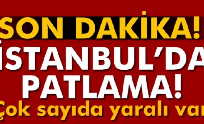 Beyazıt'ta patlama!