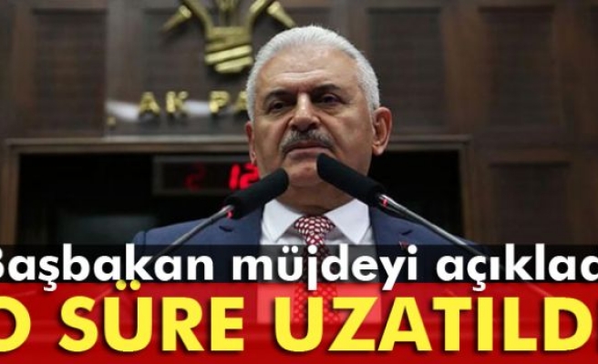 Binali Yıldırım'dan milyonlarca borçluya müjde