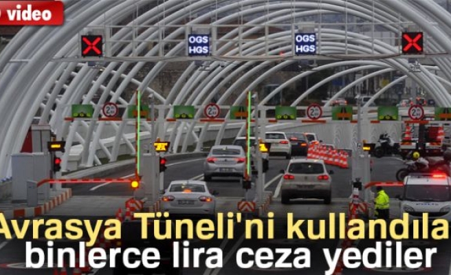 Binlerce lira ceza yediler