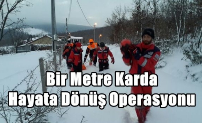 Bir Metre Karda Hayata Dönüş Operasyonu