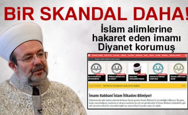 BİR SKANDAL DAHA!