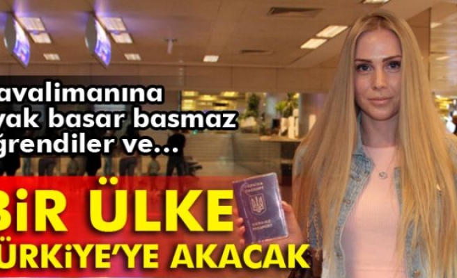 BİR ÜLKE TÜRKİYE'YE AKACAK!