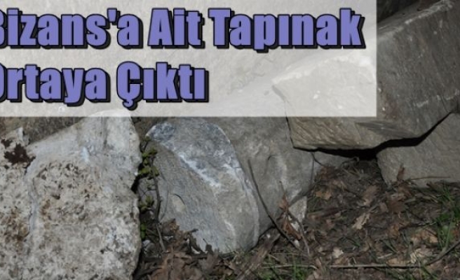 Bizans'a Ait Tapınak Ortaya Çıktı