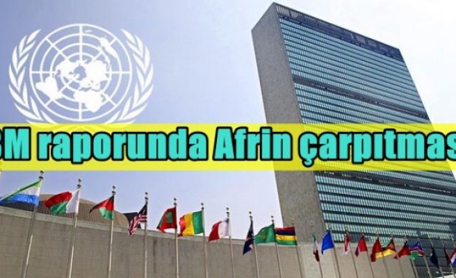 BM raporunda Afrin çarpıtması