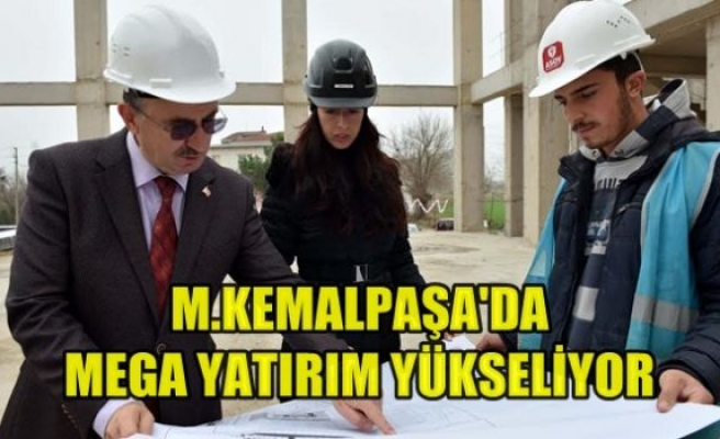 Bölgenin Mega Yatırımı Mustafakemalpaşa'da Yükseliyor