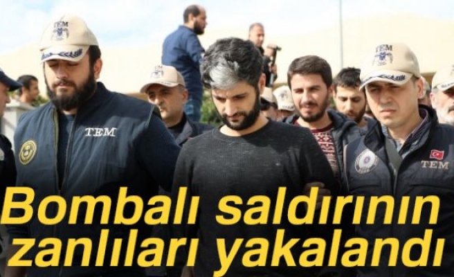 Bombalı saldırının zanlıları yakalandı