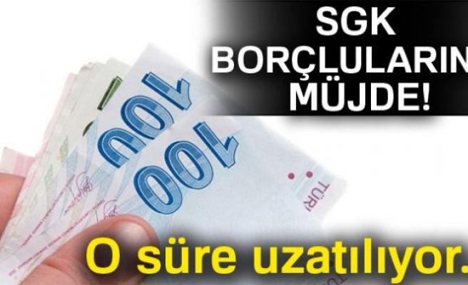  Borçlulara müjde!