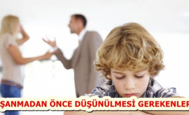 Boşanmadan Önce 2 Kez Düşünün!