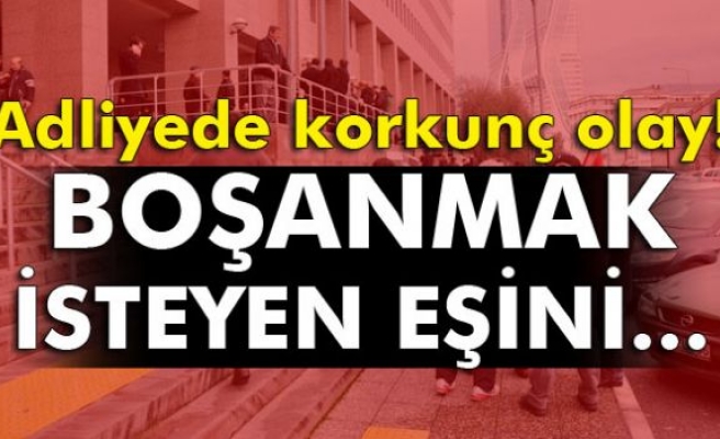 Boşanmak isteyen eşini jiletle doğradı