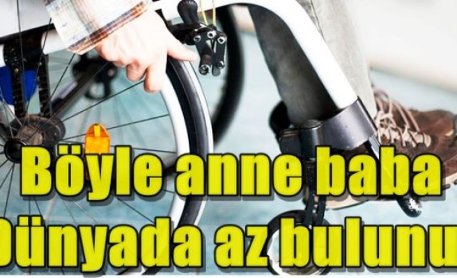 Böyle anne baba dünyada az bulunur