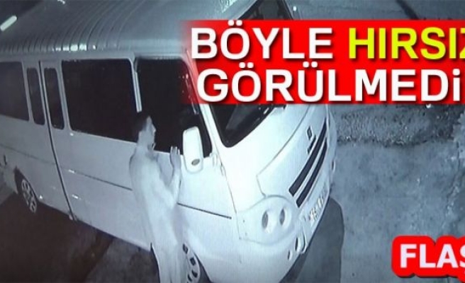 BÖYLE HIRSIZ GÖRÜLMEDİ!