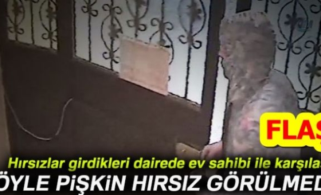 BÖYLE PİŞKİN HIRSIZ GÖRÜLMEDİ!