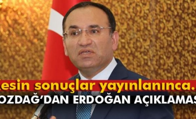 Bozdağ’dan Cumhurbaşkanının Parti Üyeliğine İlişkin Açıklama