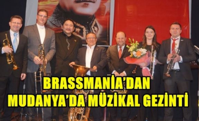  Brass Mania'dan Mudanya'da Müzikal Gezinti