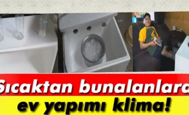 Bu da ev yapımı klima