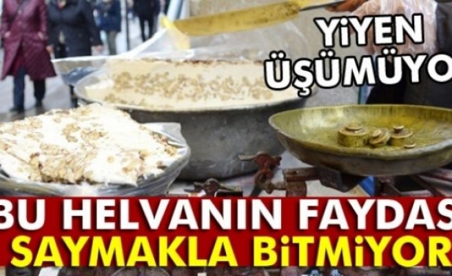 Bu helvayı yiyen üşümüyor