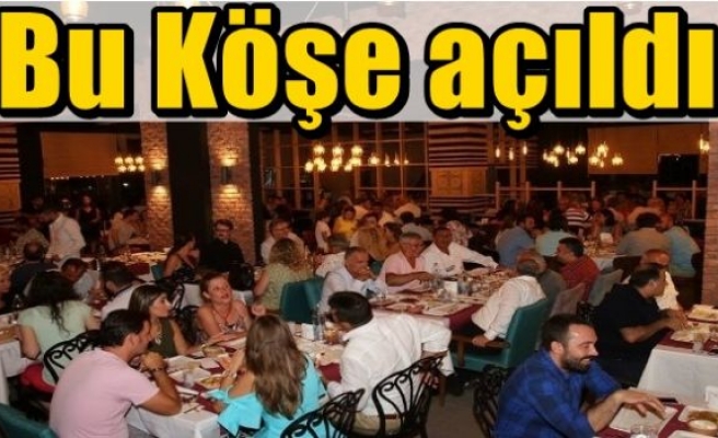  Bu Köşe açıldı