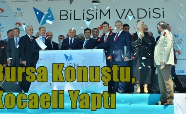 Bursa Konuştu,Kocaeli Yaptı