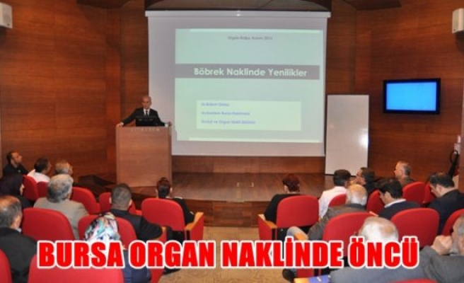 Bursa organ naklinde öncü