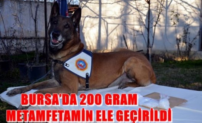 Bursa'da 200 Gram Metametamin Ele Geçirildi