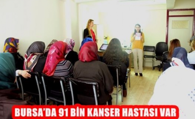 Bursa'da 91 Bin Kanser Hastası Var