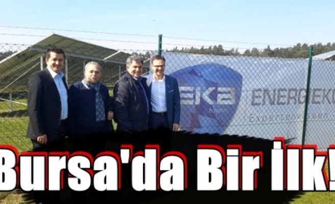 Bursa'da Bir İlk!