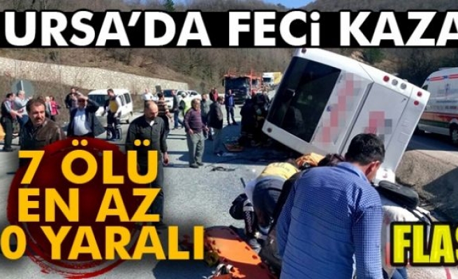 BURSA'DA FECİ KAZA!