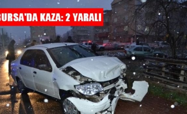 Bursa'da Kaza: 2 Yaralı