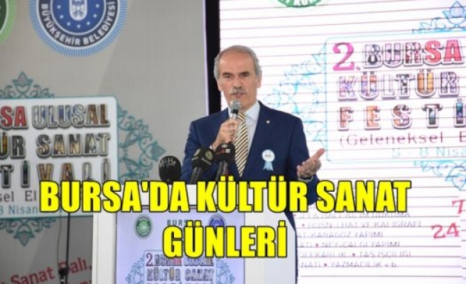 Bursa´da Kültür Sanat Günleri