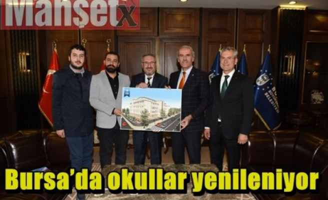 Bursa’da okullar yenileniyor