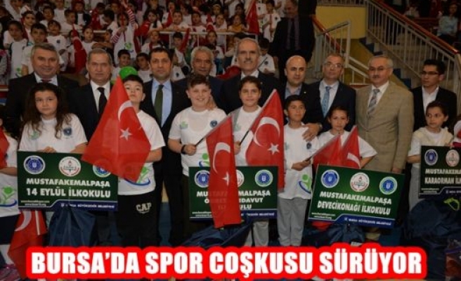 Bursa'da Spor Coçkusu Sürüyor