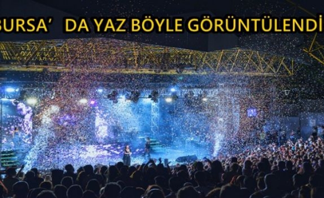 BURSA’DA YAZ BÖYLE GÖRÜNTÜLENDİ