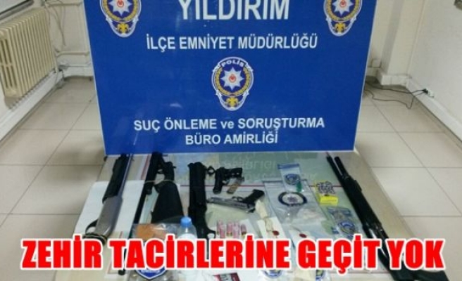 Bursa'da zehir tacirlerine geçit yok