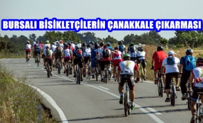 Bursalı Bisikletçilerin Çanakkale Çıkartması