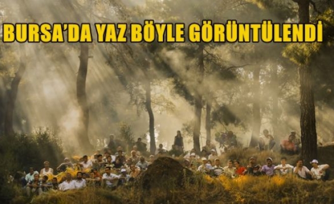 Bursa'nın yazı böyle görüntülendi