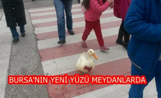 BURSA'NIN YENİ YÜZÜ MEYDANLARDA 