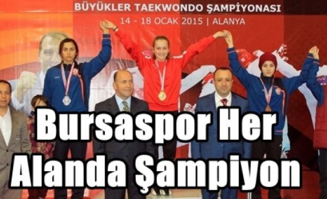 Bursaspor Her Alanda Şampiyon