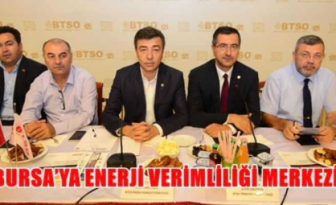 Bursa'ya enerji verimliliği merkezi