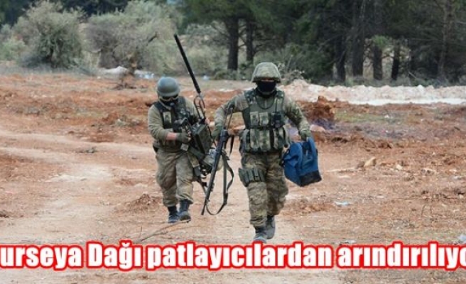 Burseya Dağı patlayıcılardan arındırılıyor