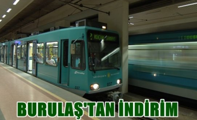 BURULAŞ'tan indirim