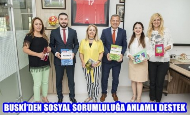 Buski'den sosyaş sorumluluğa anlamlı destek