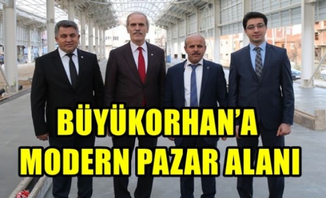 Büyükorhan´a Modern Pazar Yeri