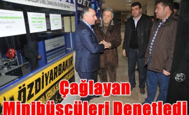 Çağlayan Minibüşçüleri Denetledi