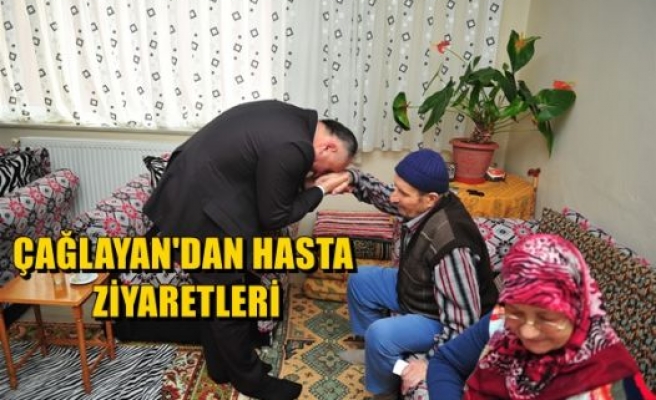 Çağlayan'dan Hasta Ziyaretleri