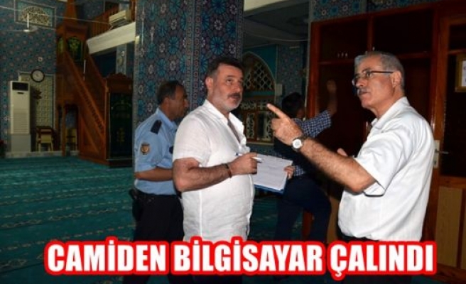 Camiden bilgisayar çalındı