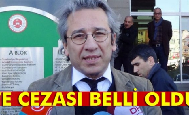 Can Dündar’ın cezası belli oldu