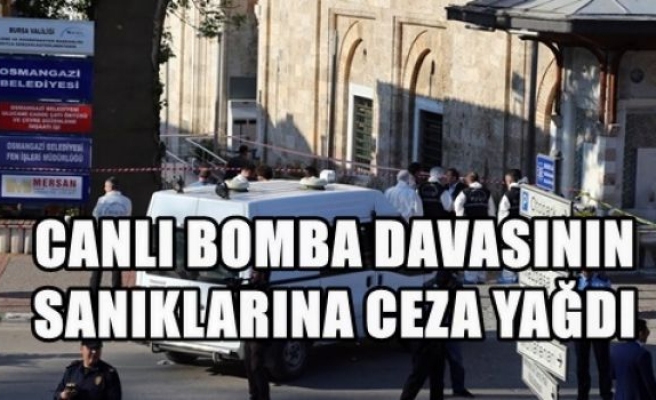 Canlı Bomba Davasının Sanıklarına Ceza Yağdı