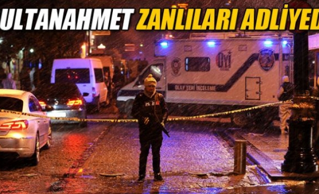 Canlı bomba saldırısı zanlıları adliyede