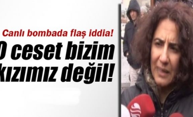 Canlı bombada flaş iddia!